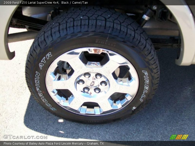 Black / Camel/Tan 2009 Ford F150 Lariat SuperCrew 4x4