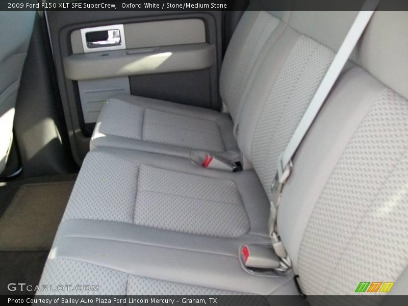 Oxford White / Stone/Medium Stone 2009 Ford F150 XLT SFE SuperCrew