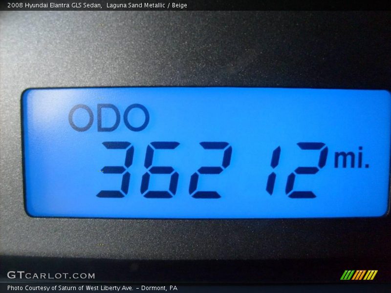 Laguna Sand Metallic / Beige 2008 Hyundai Elantra GLS Sedan
