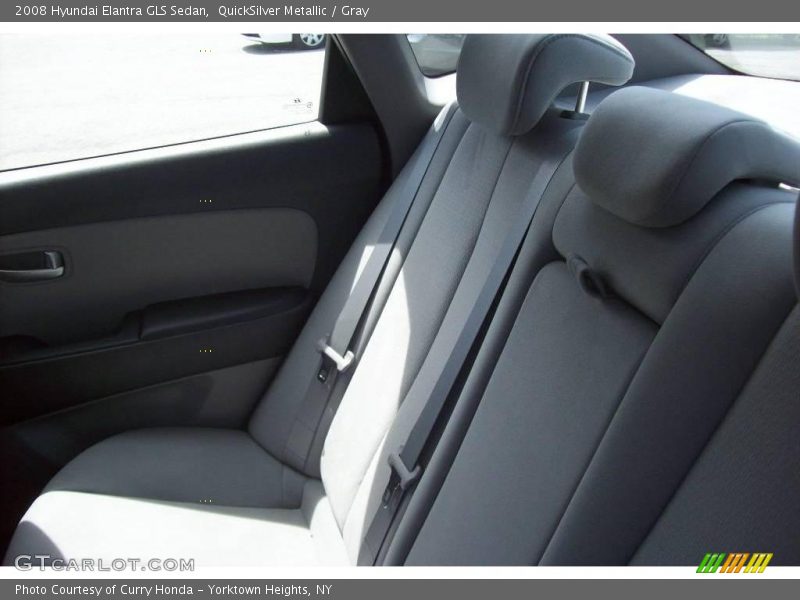 QuickSilver Metallic / Gray 2008 Hyundai Elantra GLS Sedan