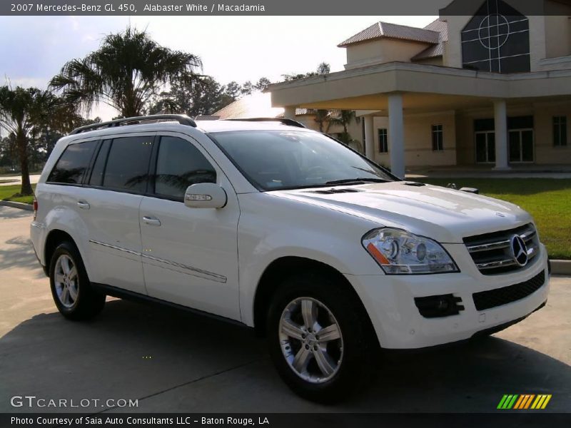 Alabaster White / Macadamia 2007 Mercedes-Benz GL 450