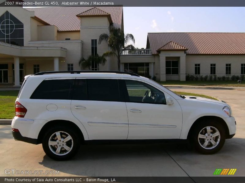 Alabaster White / Macadamia 2007 Mercedes-Benz GL 450
