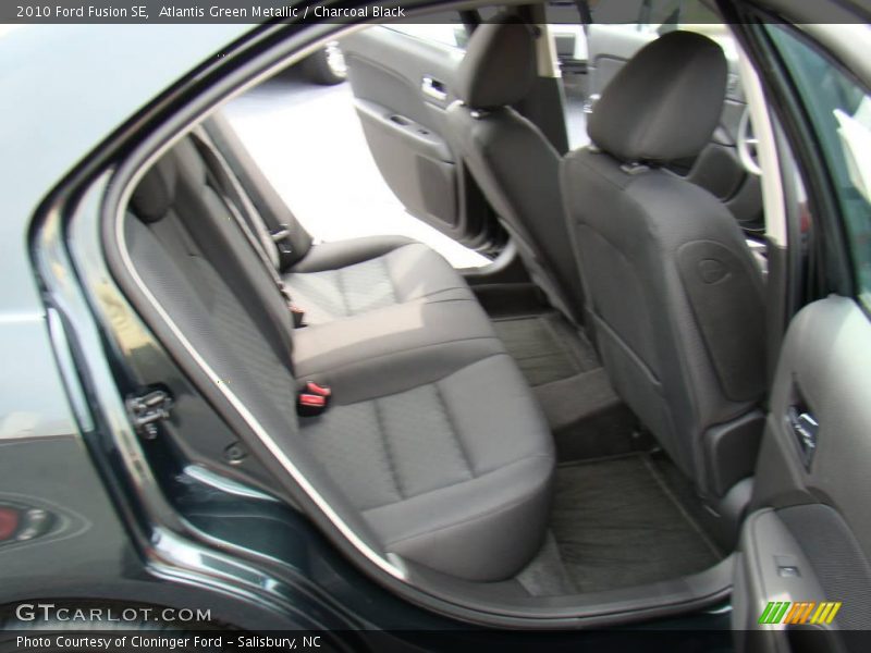 Atlantis Green Metallic / Charcoal Black 2010 Ford Fusion SE