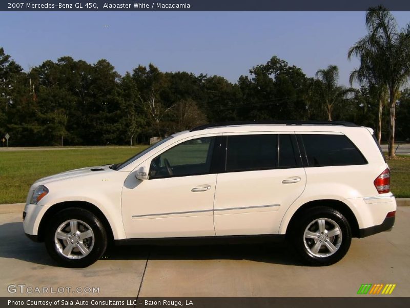 Alabaster White / Macadamia 2007 Mercedes-Benz GL 450