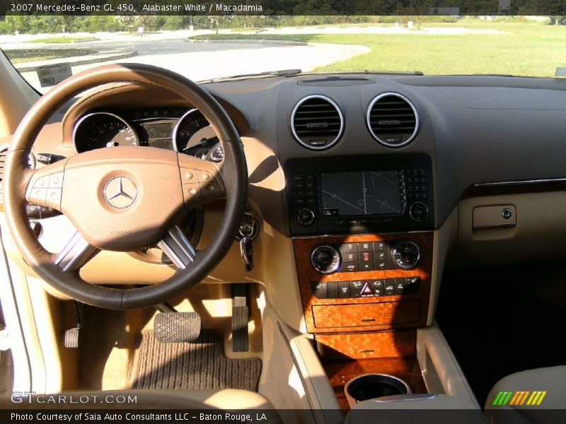 Alabaster White / Macadamia 2007 Mercedes-Benz GL 450