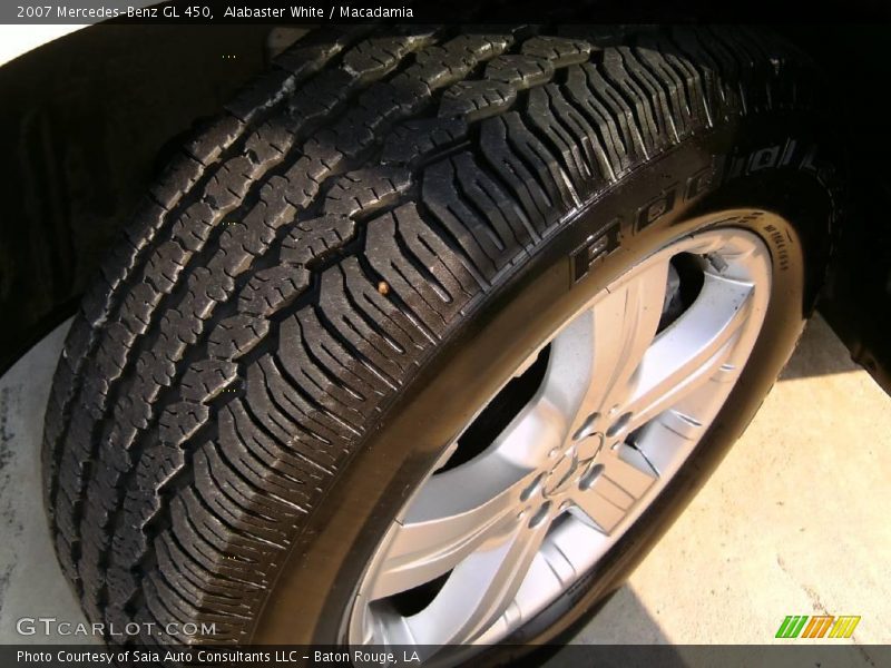 Alabaster White / Macadamia 2007 Mercedes-Benz GL 450