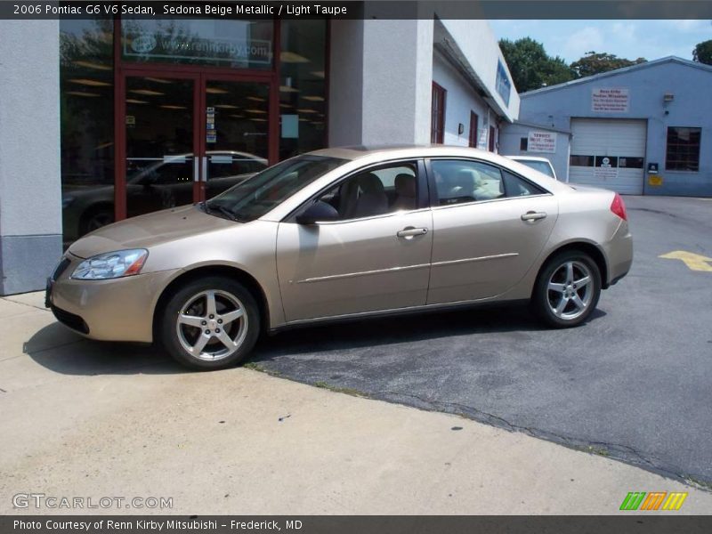 Sedona Beige Metallic / Light Taupe 2006 Pontiac G6 V6 Sedan