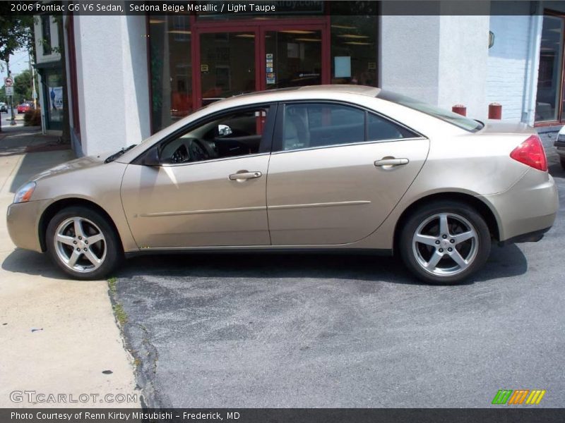 Sedona Beige Metallic / Light Taupe 2006 Pontiac G6 V6 Sedan