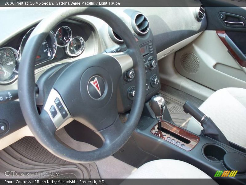 Sedona Beige Metallic / Light Taupe 2006 Pontiac G6 V6 Sedan