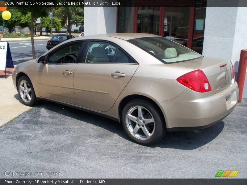 Sedona Beige Metallic / Light Taupe 2006 Pontiac G6 V6 Sedan