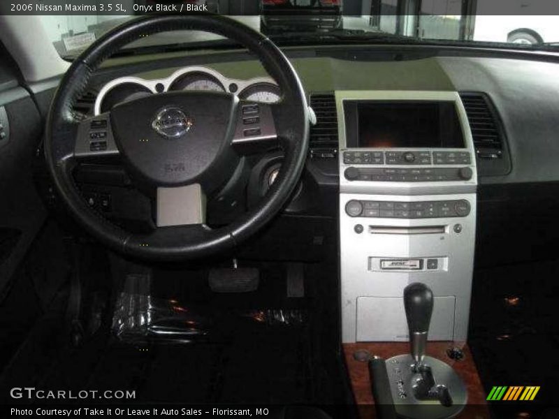 Onyx Black / Black 2006 Nissan Maxima 3.5 SL