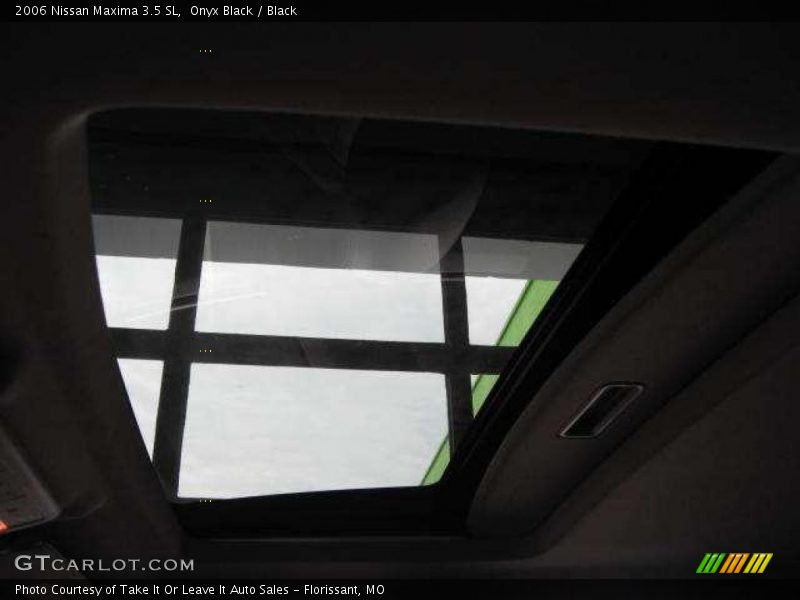 Onyx Black / Black 2006 Nissan Maxima 3.5 SL