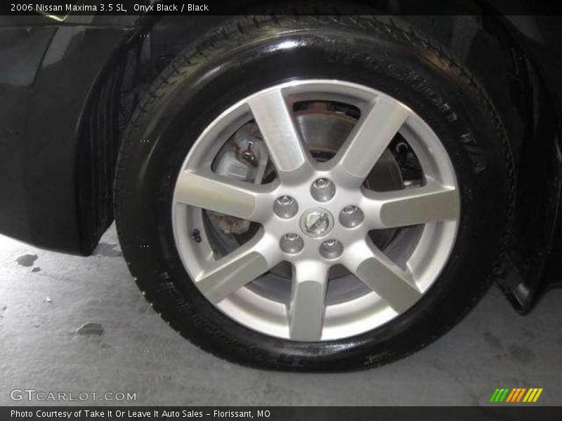 Onyx Black / Black 2006 Nissan Maxima 3.5 SL
