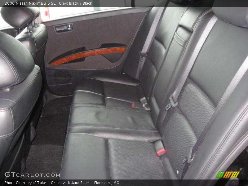 Onyx Black / Black 2006 Nissan Maxima 3.5 SL