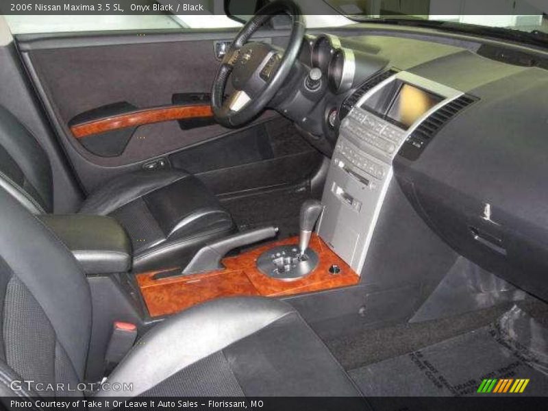 Onyx Black / Black 2006 Nissan Maxima 3.5 SL