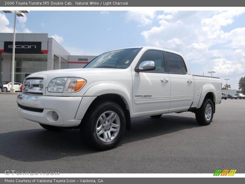Natural White / Light Charcoal 2006 Toyota Tundra SR5 Double Cab