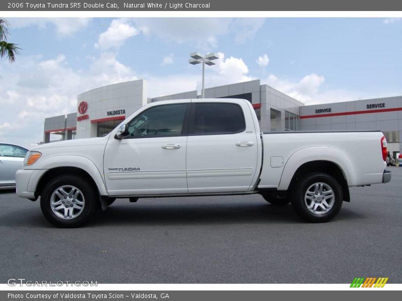 Natural White / Light Charcoal 2006 Toyota Tundra SR5 Double Cab