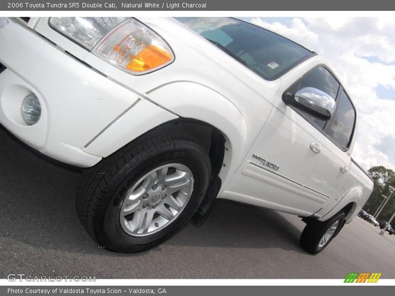 Natural White / Light Charcoal 2006 Toyota Tundra SR5 Double Cab