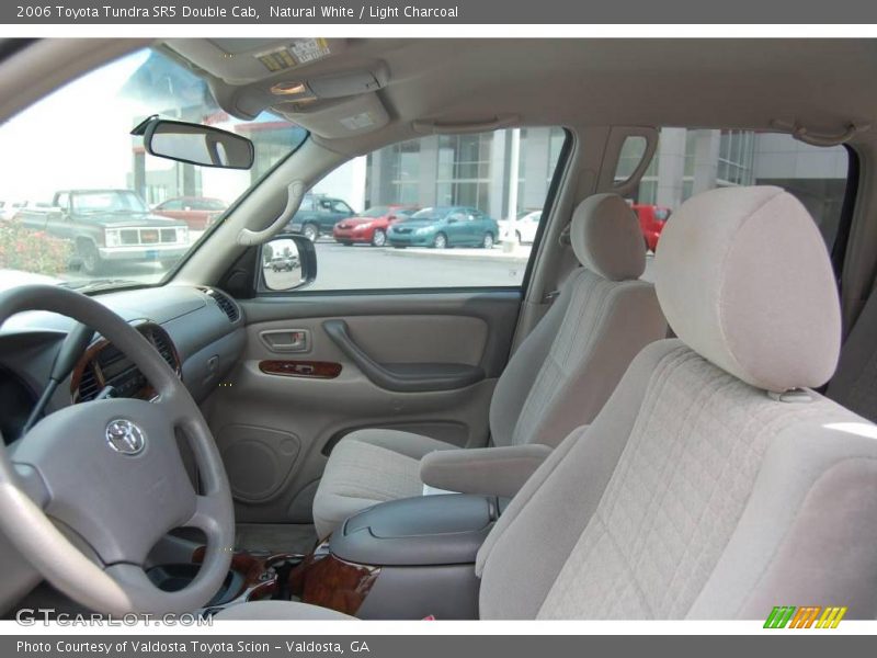 Natural White / Light Charcoal 2006 Toyota Tundra SR5 Double Cab
