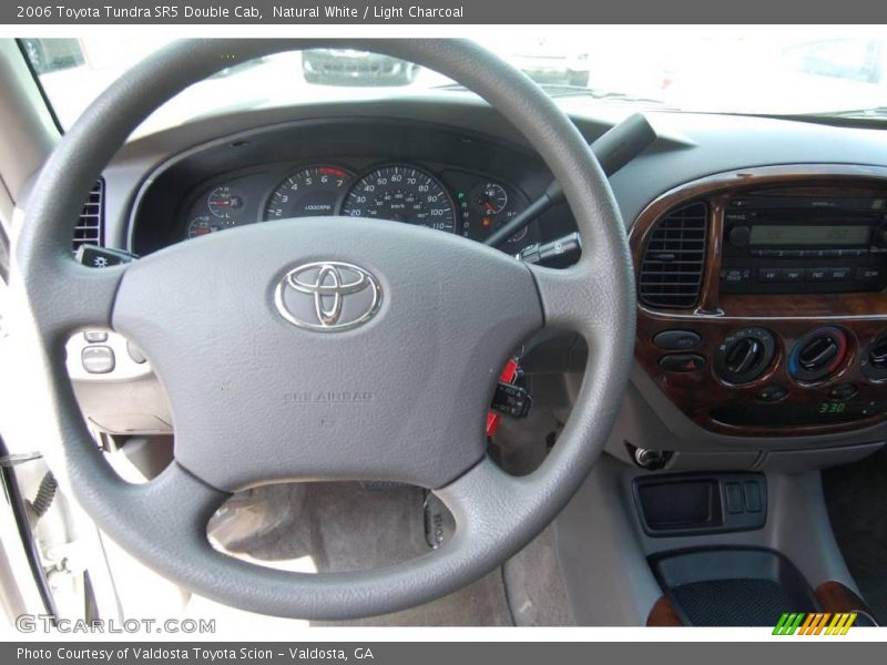 Natural White / Light Charcoal 2006 Toyota Tundra SR5 Double Cab