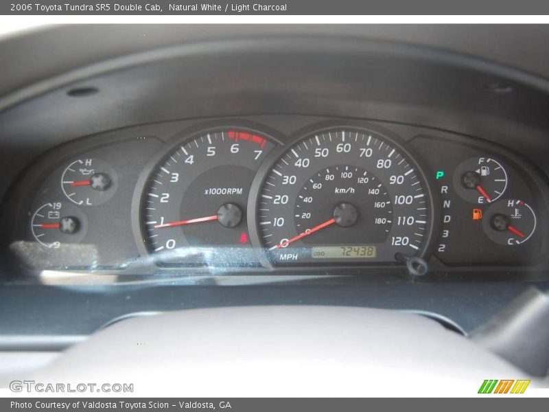 Natural White / Light Charcoal 2006 Toyota Tundra SR5 Double Cab
