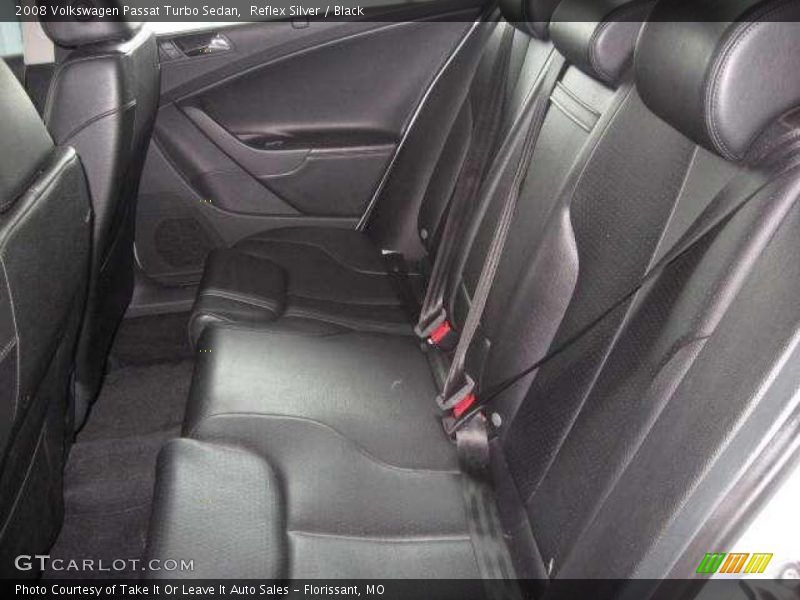 Reflex Silver / Black 2008 Volkswagen Passat Turbo Sedan