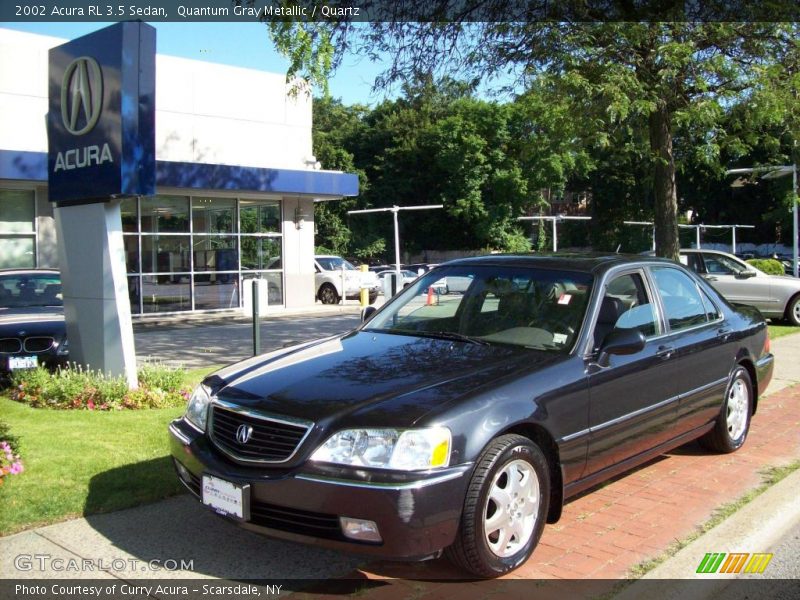 Quantum Gray Metallic / Quartz 2002 Acura RL 3.5 Sedan