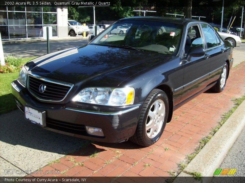 Quantum Gray Metallic / Quartz 2002 Acura RL 3.5 Sedan