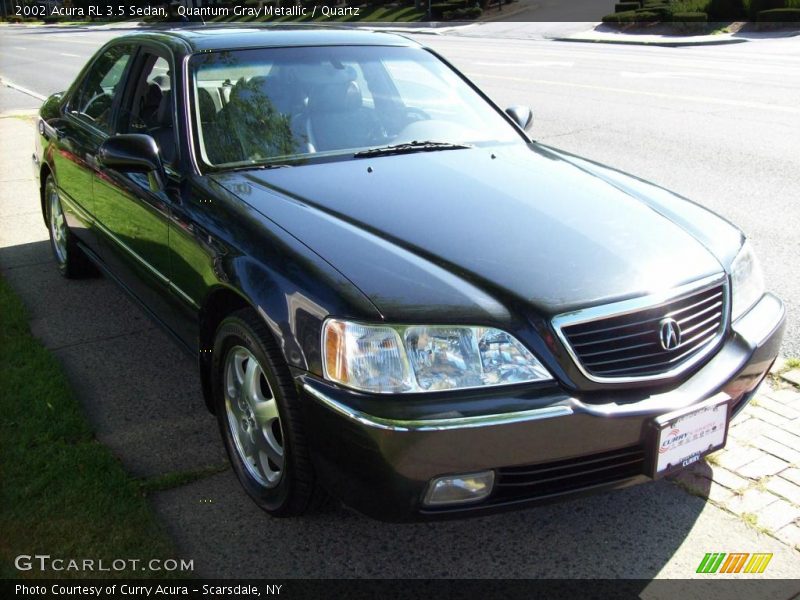 Quantum Gray Metallic / Quartz 2002 Acura RL 3.5 Sedan