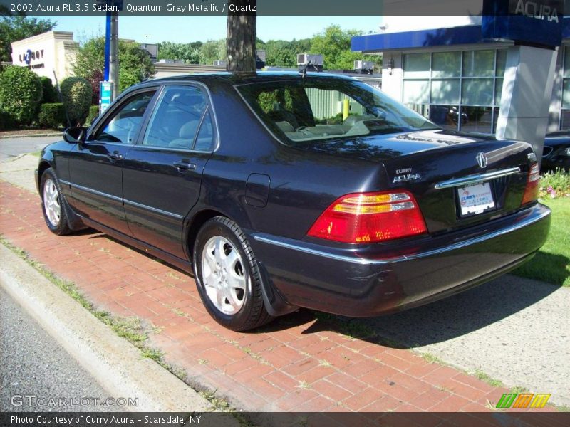 Quantum Gray Metallic / Quartz 2002 Acura RL 3.5 Sedan