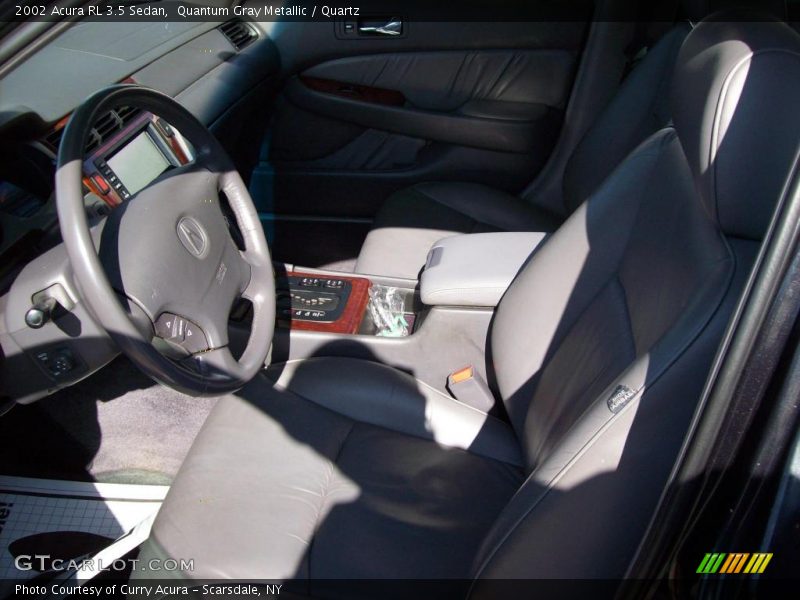 Quantum Gray Metallic / Quartz 2002 Acura RL 3.5 Sedan