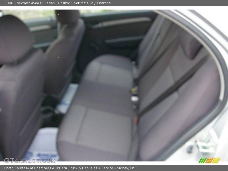 Cosmic Silver Metallic / Charcoal 2008 Chevrolet Aveo LS Sedan