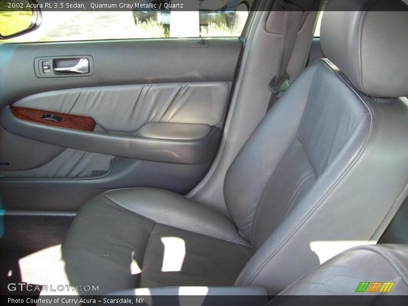 Quantum Gray Metallic / Quartz 2002 Acura RL 3.5 Sedan