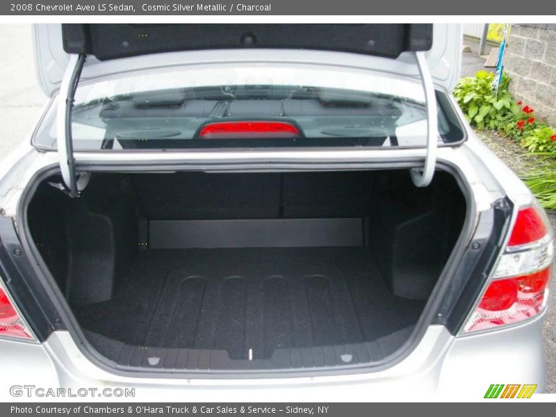 Cosmic Silver Metallic / Charcoal 2008 Chevrolet Aveo LS Sedan
