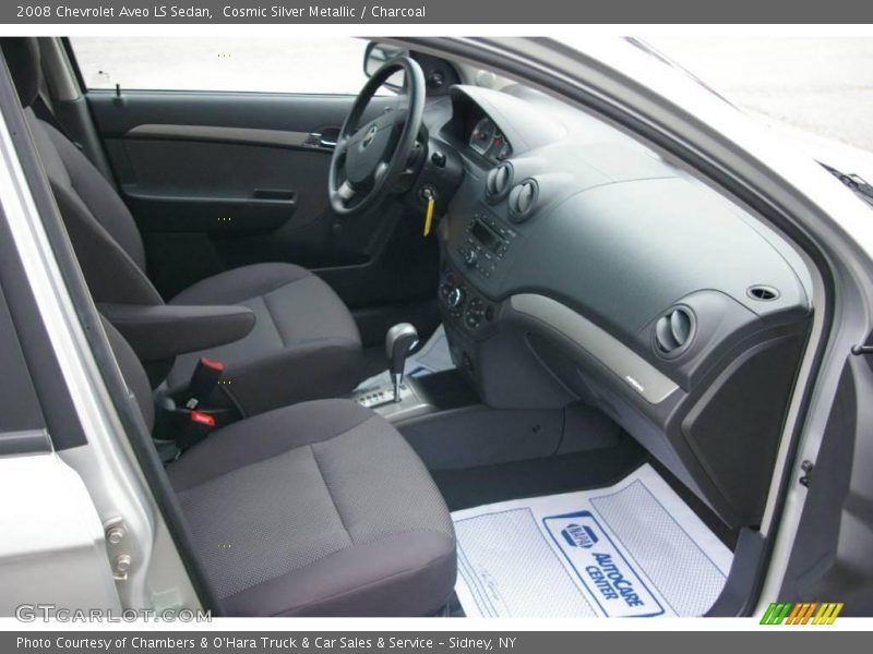 Cosmic Silver Metallic / Charcoal 2008 Chevrolet Aveo LS Sedan