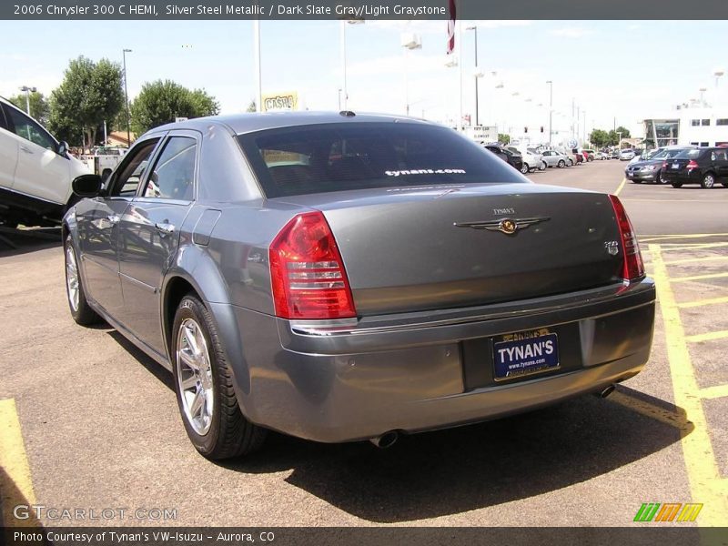 Silver Steel Metallic / Dark Slate Gray/Light Graystone 2006 Chrysler 300 C HEMI