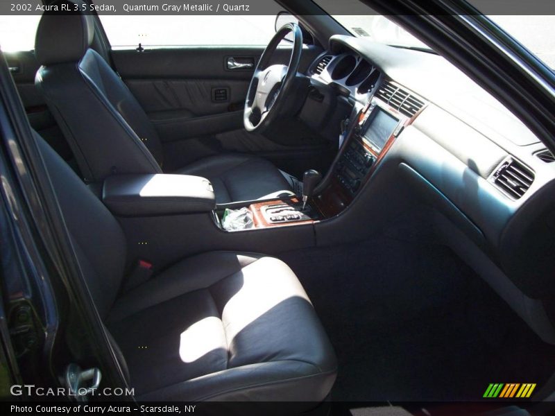 Quantum Gray Metallic / Quartz 2002 Acura RL 3.5 Sedan