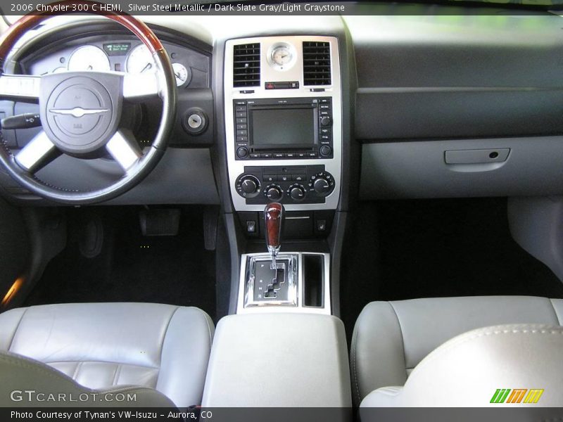 Silver Steel Metallic / Dark Slate Gray/Light Graystone 2006 Chrysler 300 C HEMI