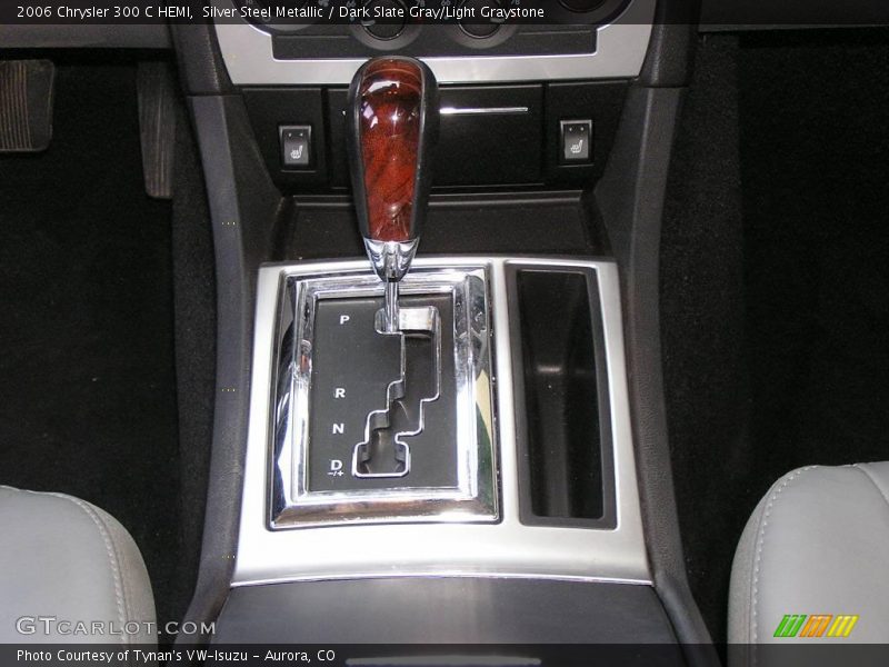 Silver Steel Metallic / Dark Slate Gray/Light Graystone 2006 Chrysler 300 C HEMI