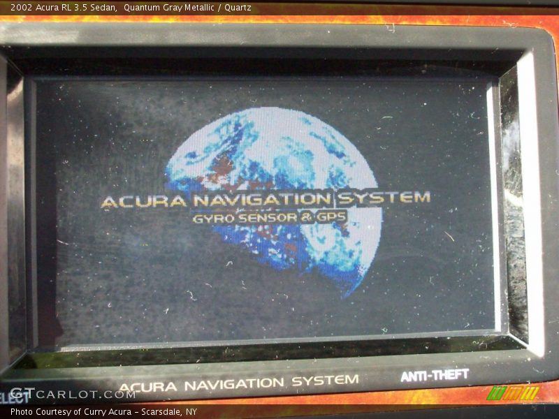 Quantum Gray Metallic / Quartz 2002 Acura RL 3.5 Sedan