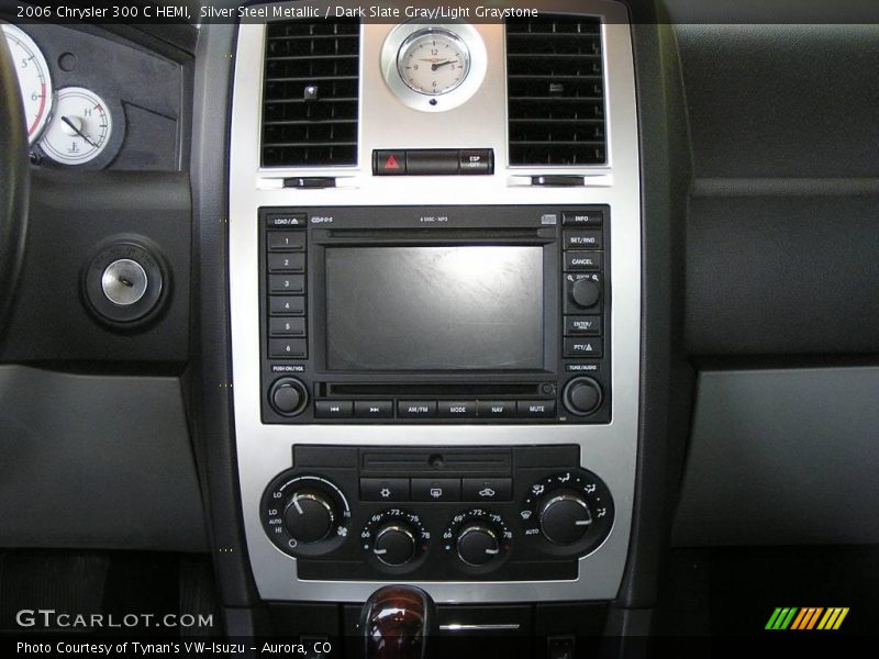 Silver Steel Metallic / Dark Slate Gray/Light Graystone 2006 Chrysler 300 C HEMI