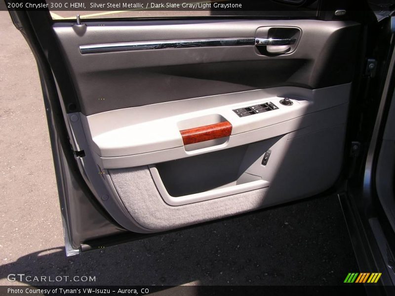 Silver Steel Metallic / Dark Slate Gray/Light Graystone 2006 Chrysler 300 C HEMI