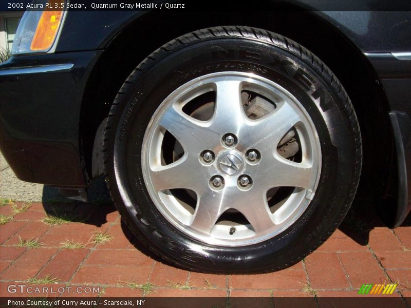 Quantum Gray Metallic / Quartz 2002 Acura RL 3.5 Sedan