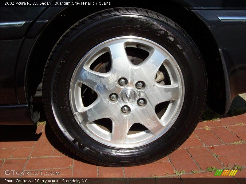 Quantum Gray Metallic / Quartz 2002 Acura RL 3.5 Sedan