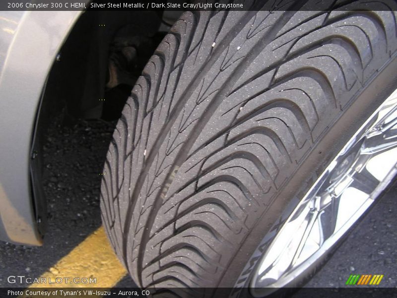 Silver Steel Metallic / Dark Slate Gray/Light Graystone 2006 Chrysler 300 C HEMI