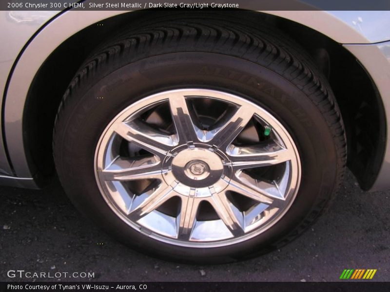 Silver Steel Metallic / Dark Slate Gray/Light Graystone 2006 Chrysler 300 C HEMI