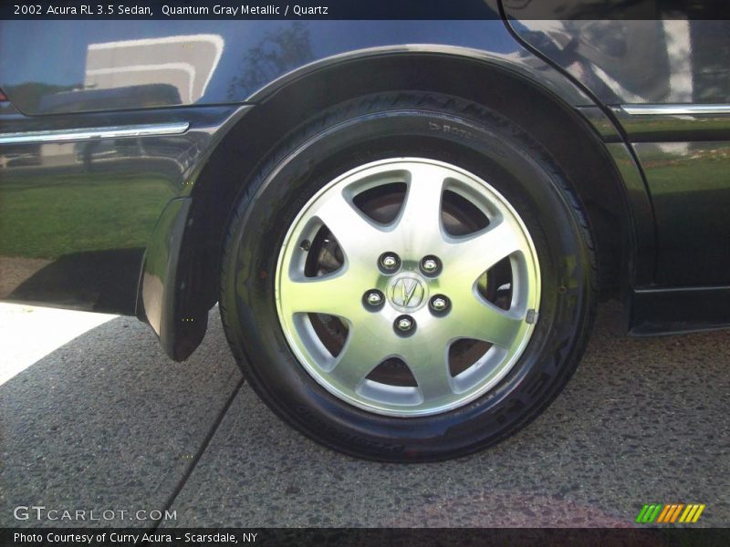 Quantum Gray Metallic / Quartz 2002 Acura RL 3.5 Sedan