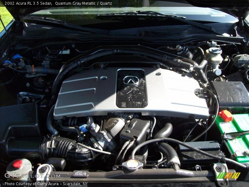 Quantum Gray Metallic / Quartz 2002 Acura RL 3.5 Sedan