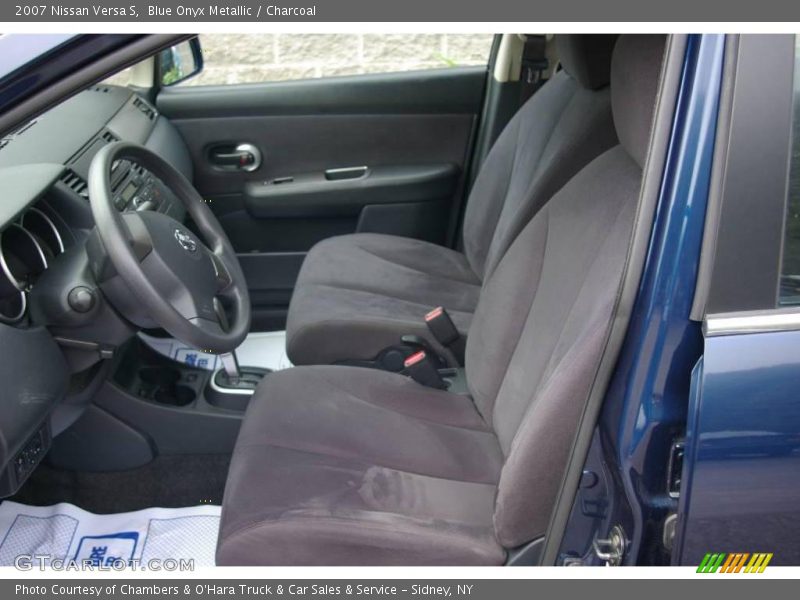 Blue Onyx Metallic / Charcoal 2007 Nissan Versa S
