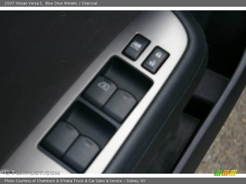Blue Onyx Metallic / Charcoal 2007 Nissan Versa S